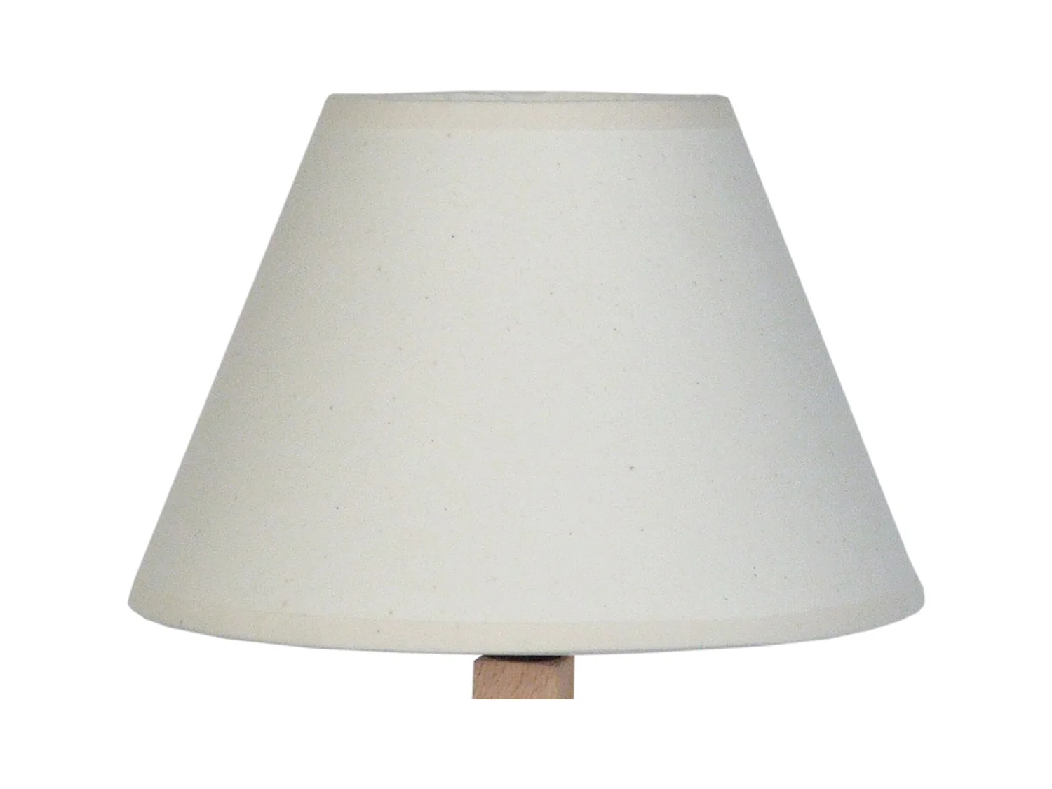Lampe de Chevet TOSEL ,bois,naturel,H45xD45xP16cm