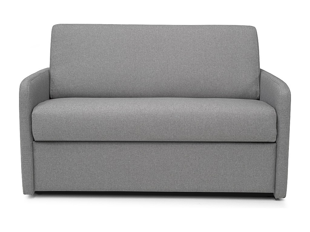 Schlafsessel mit Matratze - Liegefläche 70 cm - Stoff - Hellgrau - NADOA