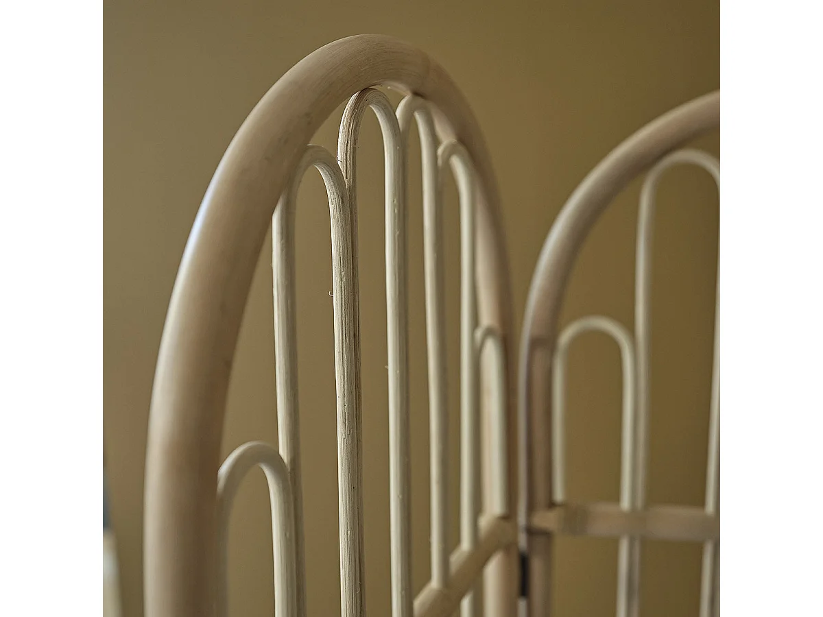 Paravent intérieur en rotin 126 cm