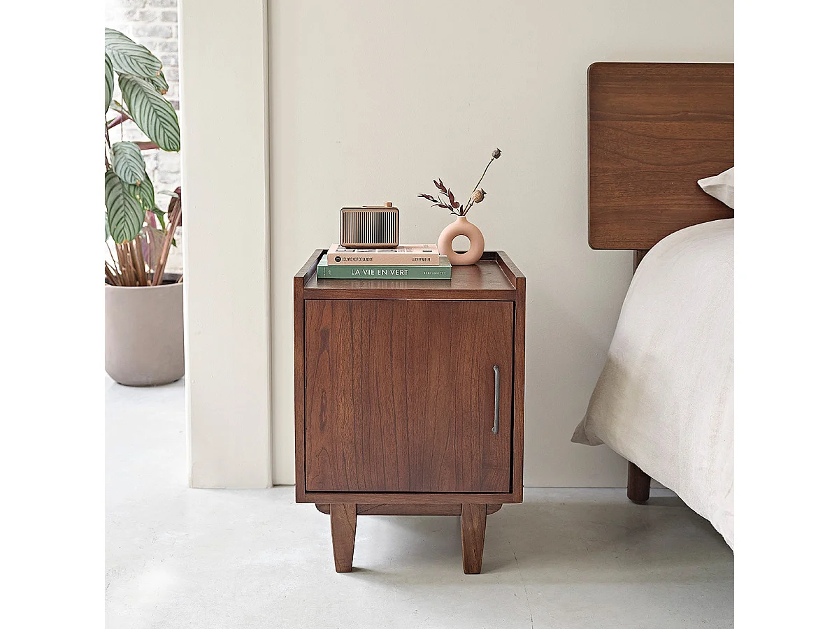 Table de chevet en mindi massif