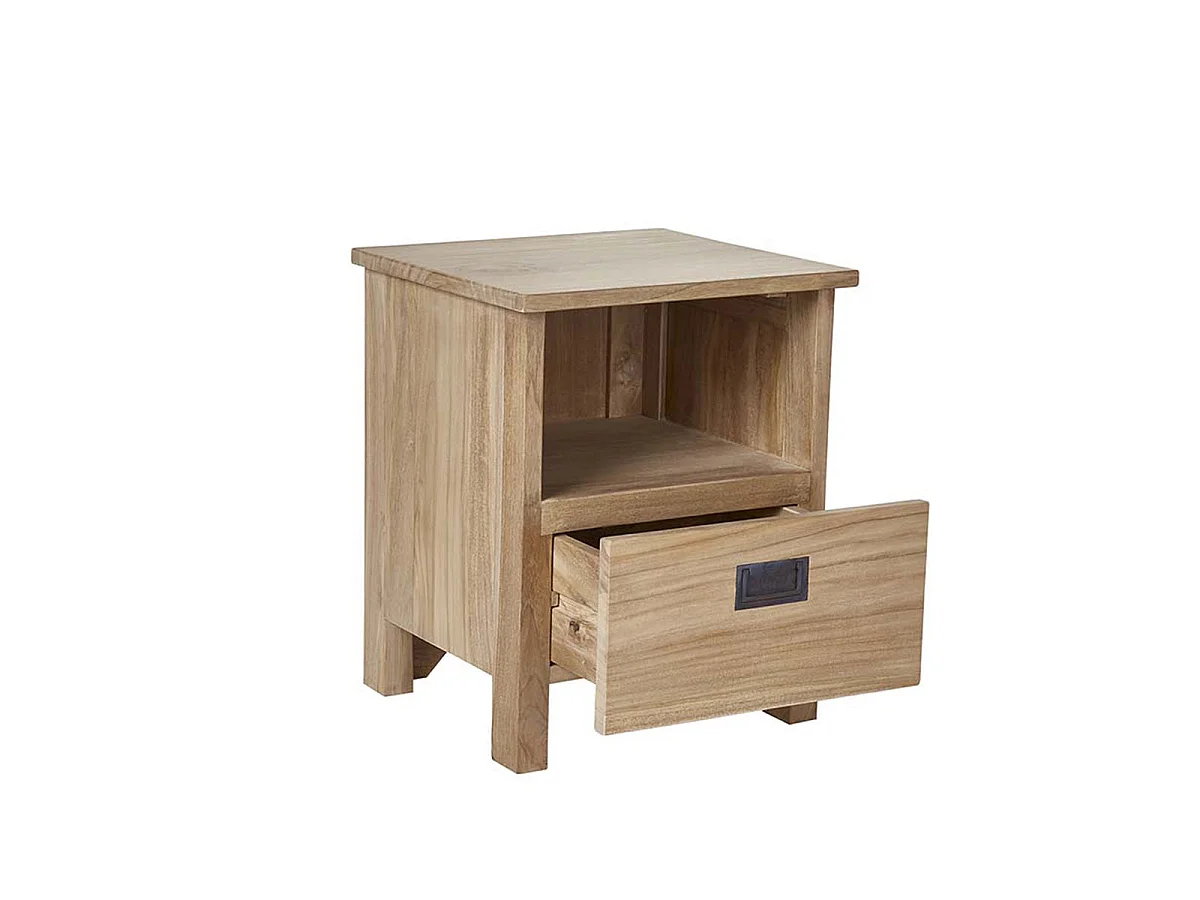 Sedia da giardino pieghevole in teak massello