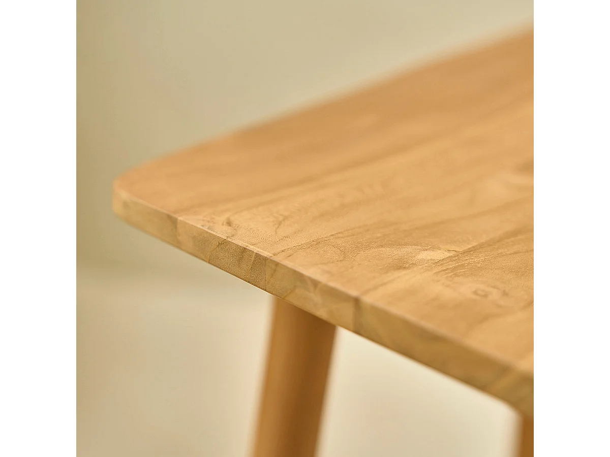 Tabouret en teck massif 75 cm AMBRE
