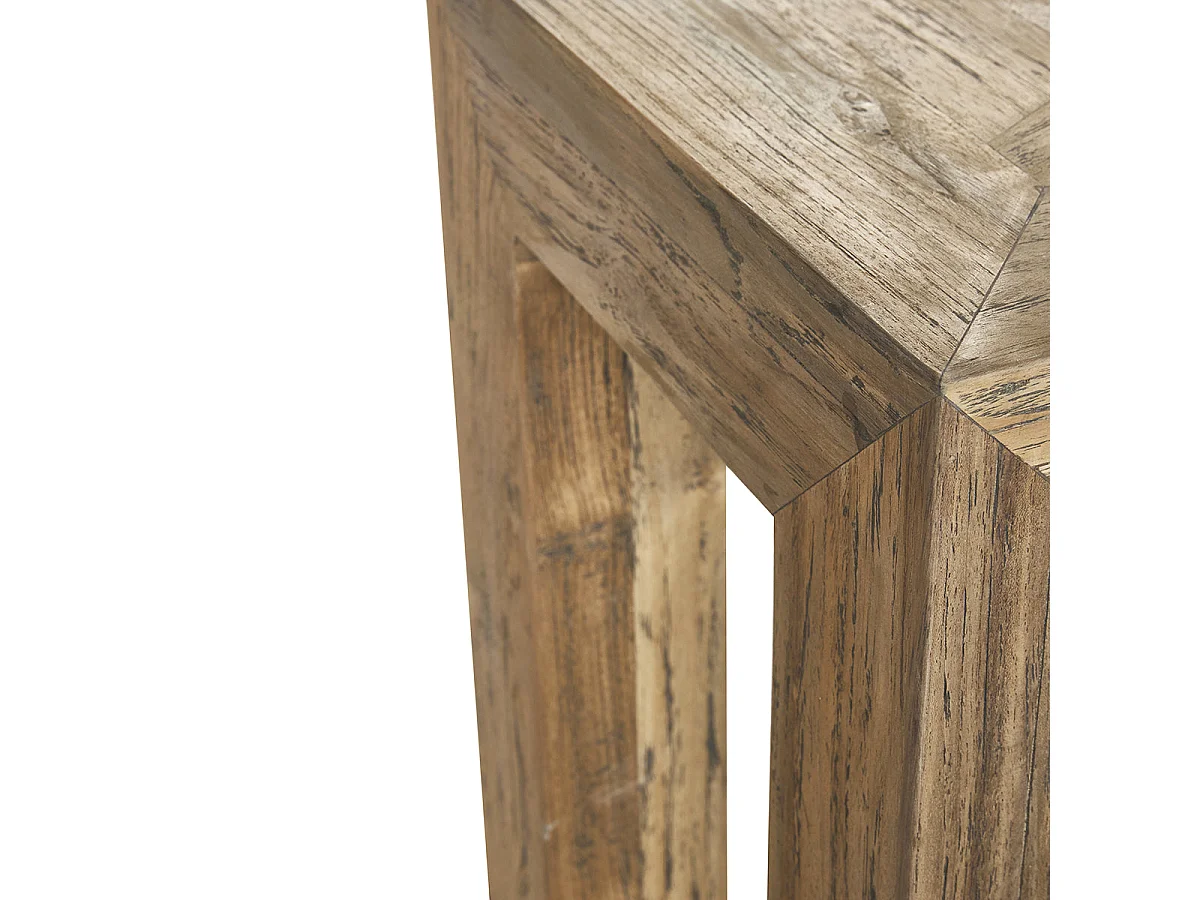 Banc en bois teck recyclé massif