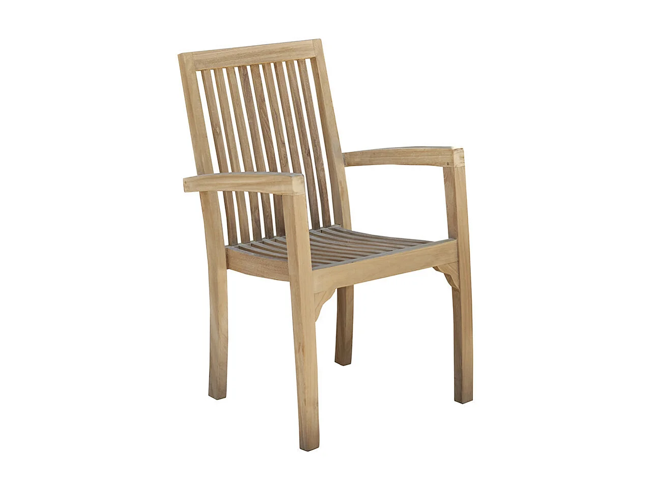 Fauteuil de jardin en teck massif