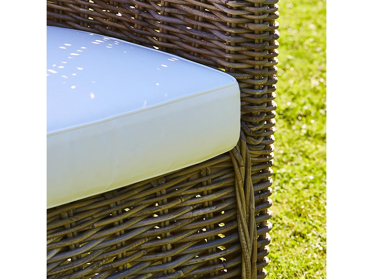 Sillón redondo de jardín de kubu