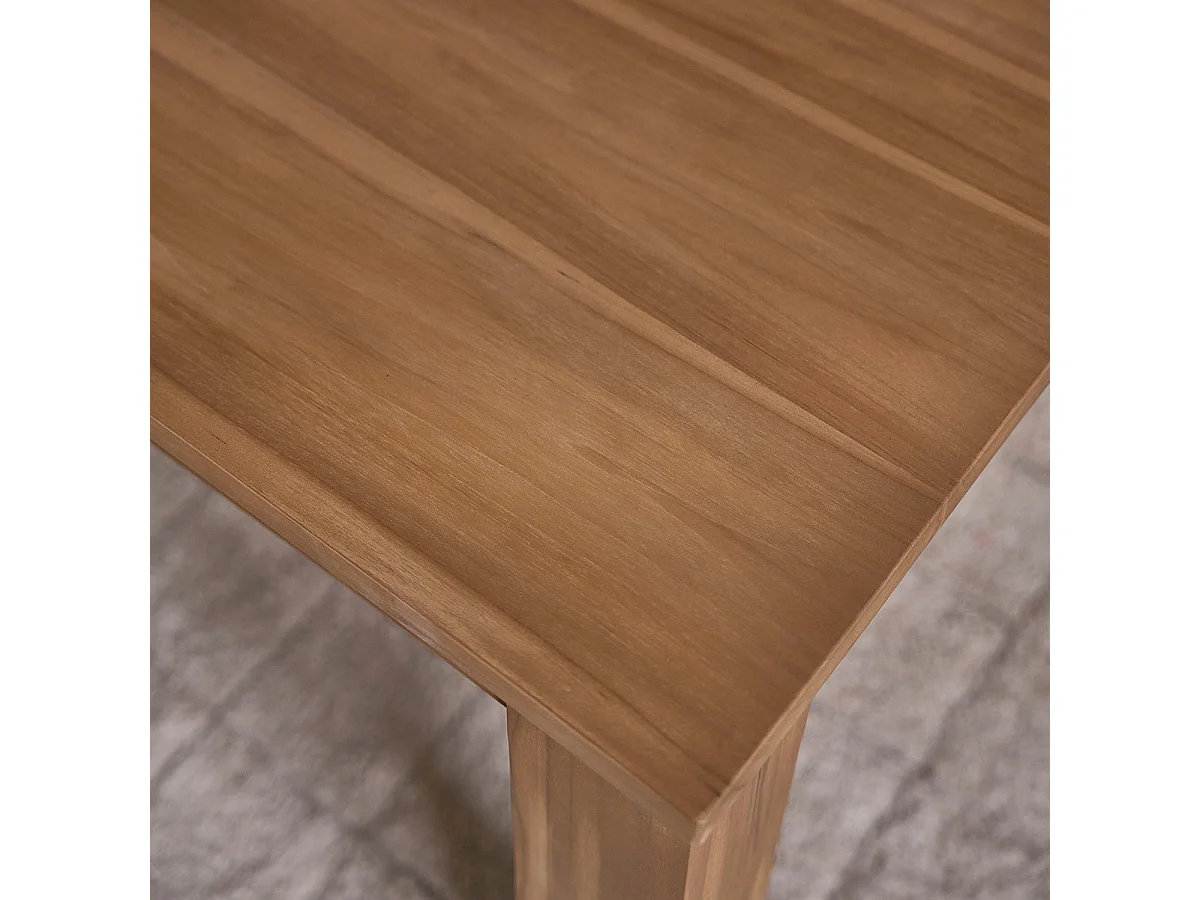 Table en bois teck massif 8 pers.