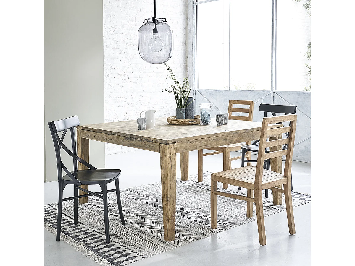 Tavolo in teak riciclato 12 coperti