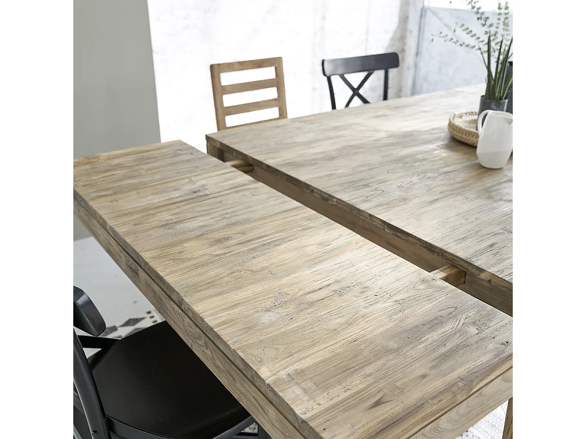 Tavolo in teak riciclato 12 coperti