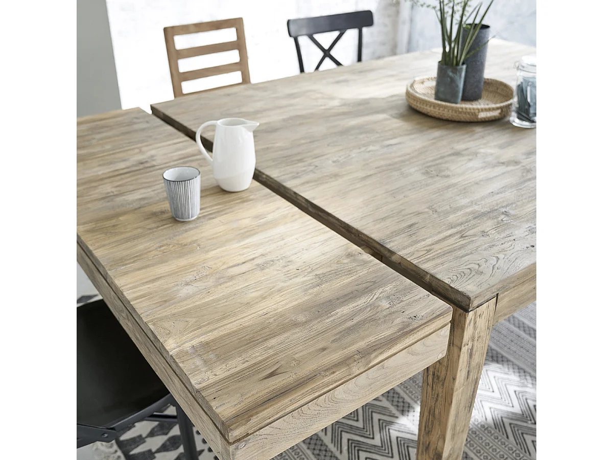 Tavolo in teak riciclato 12 coperti