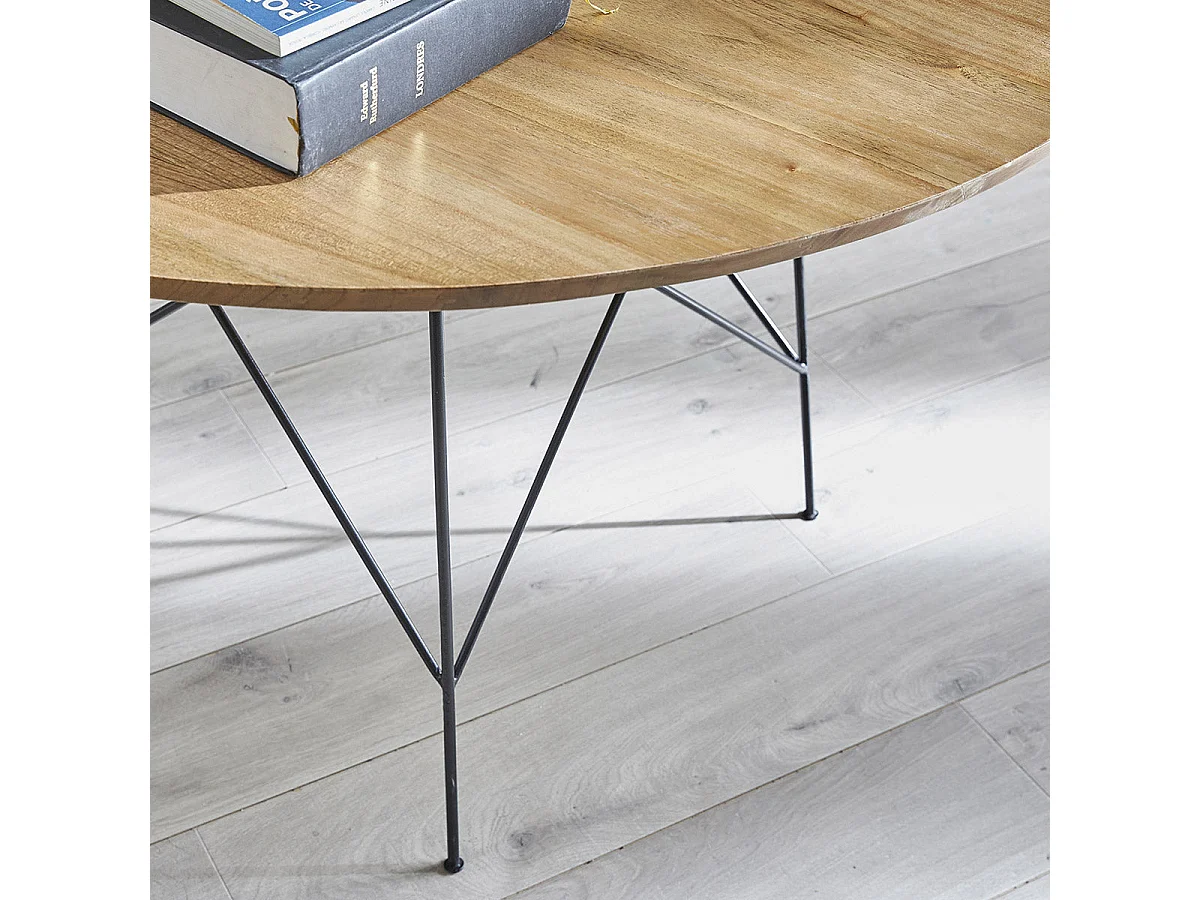 Table en bois massif 4 pers.