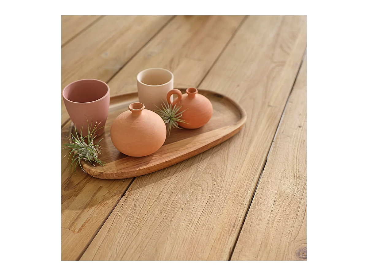 Tavolo in teak riciclato massello 10 pers.
