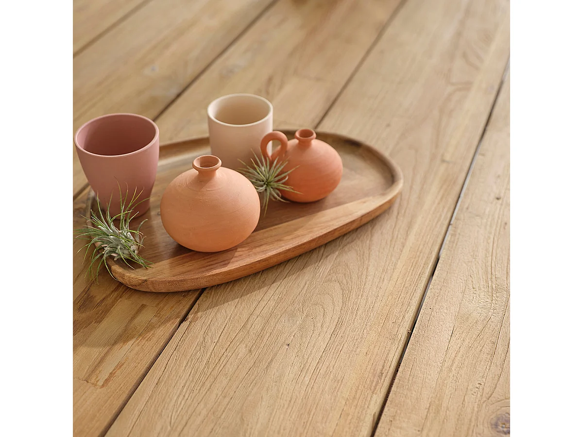 Sedia da giardino pieghevole in teak massello