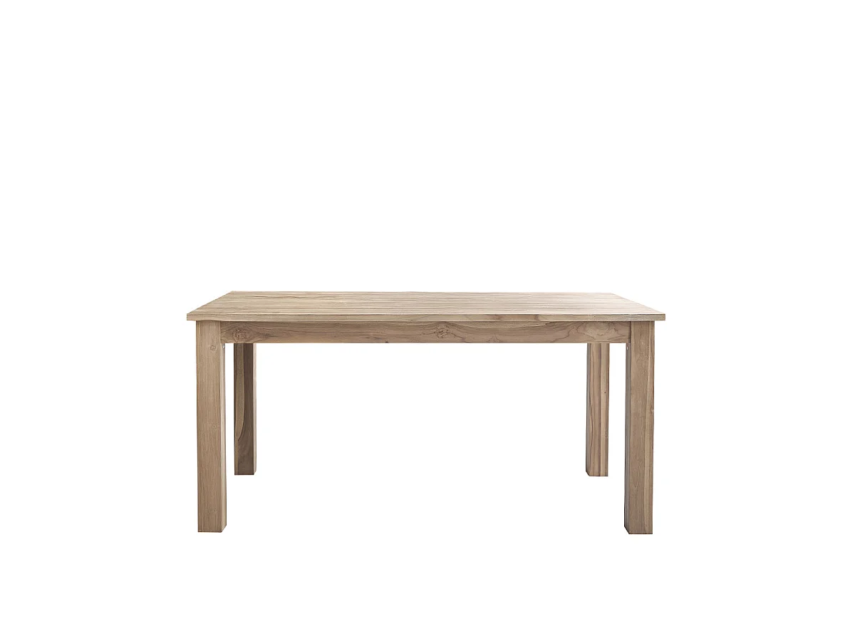Sedia da giardino pieghevole in teak massello