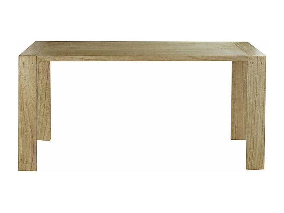 Table en bois mindi massif 8 pers.