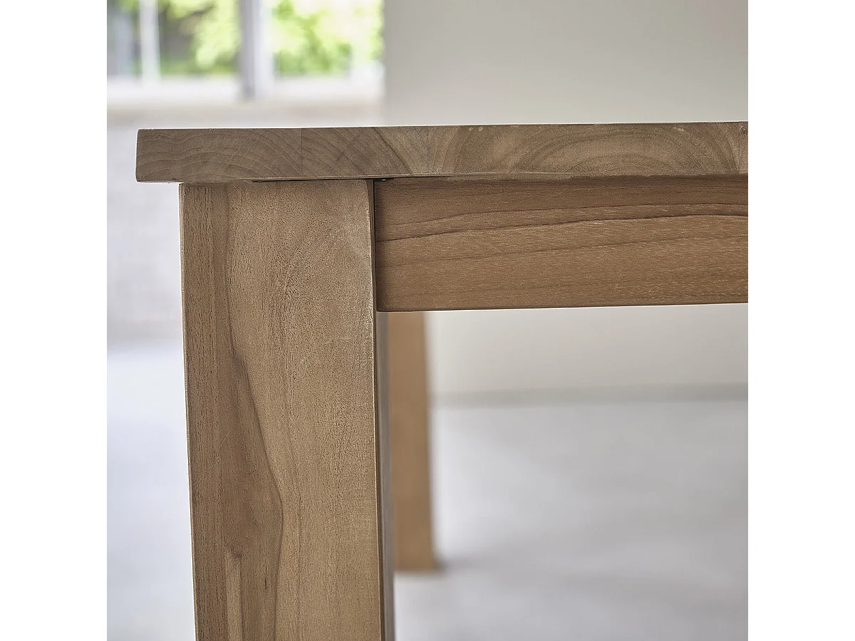 Table en teck massif 8 pers.