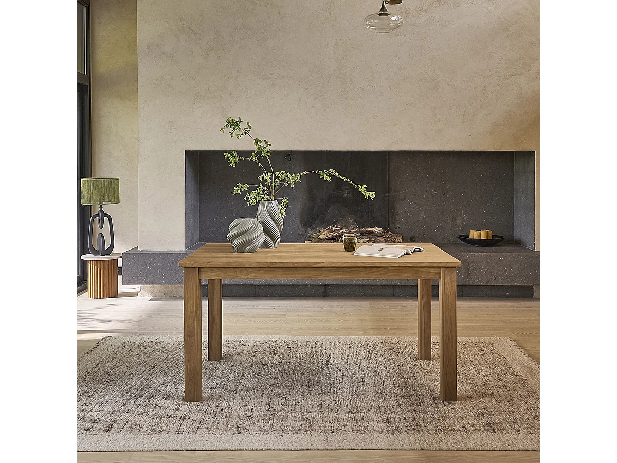 Table en teck massif 6 pers.