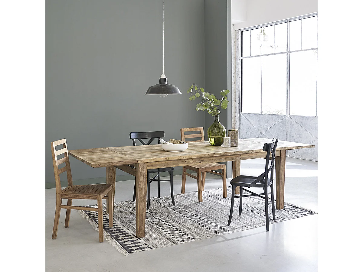 Tavolo in teak riciclato per 12-14 coperti