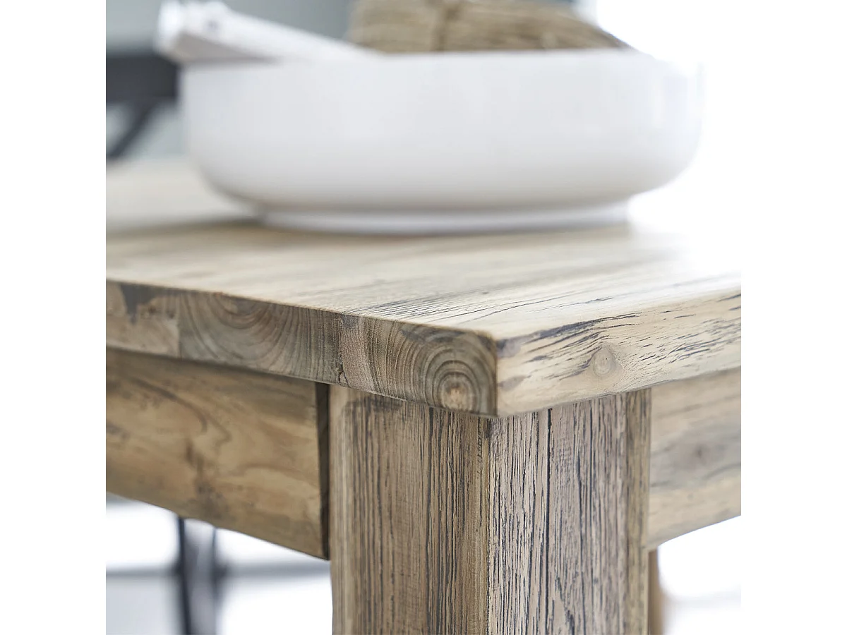 Tavolo in teak riciclato per 12-14 coperti