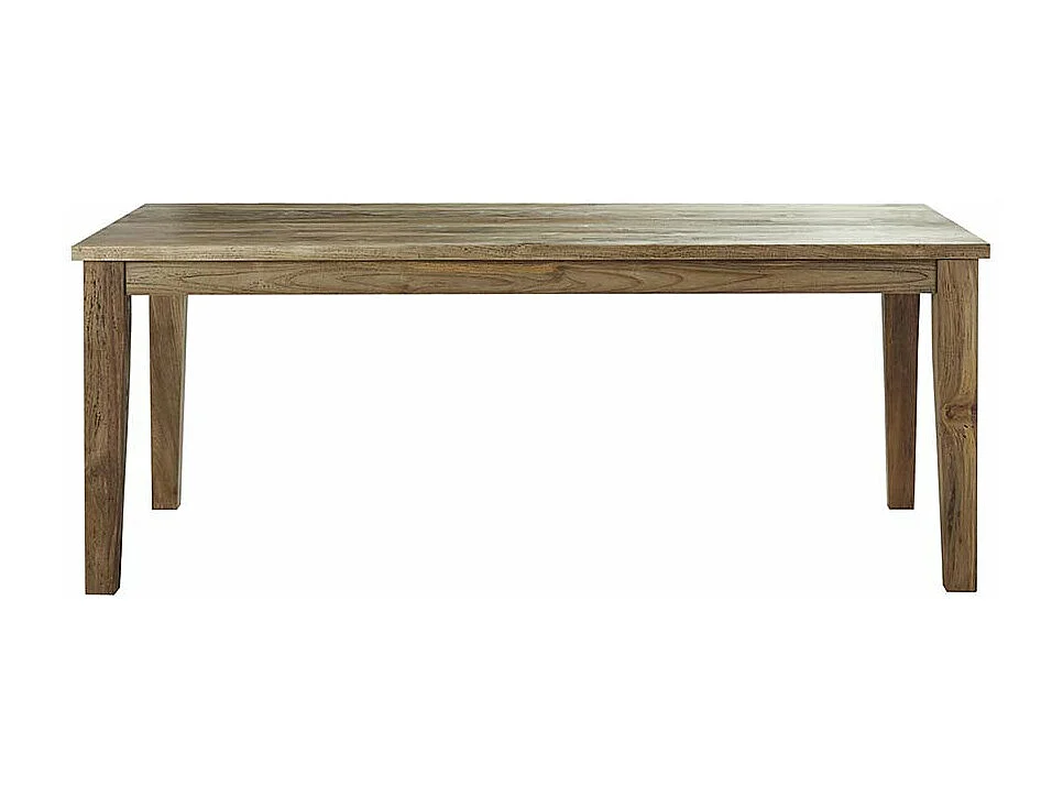 Mesa de teca reciclada para 12 o 14 cubiertos