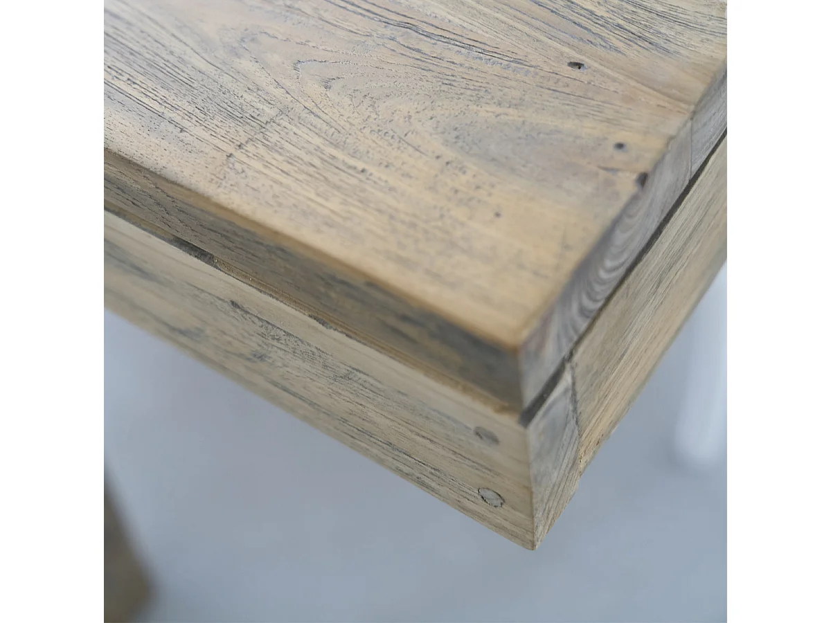Sedia da giardino pieghevole in teak massello