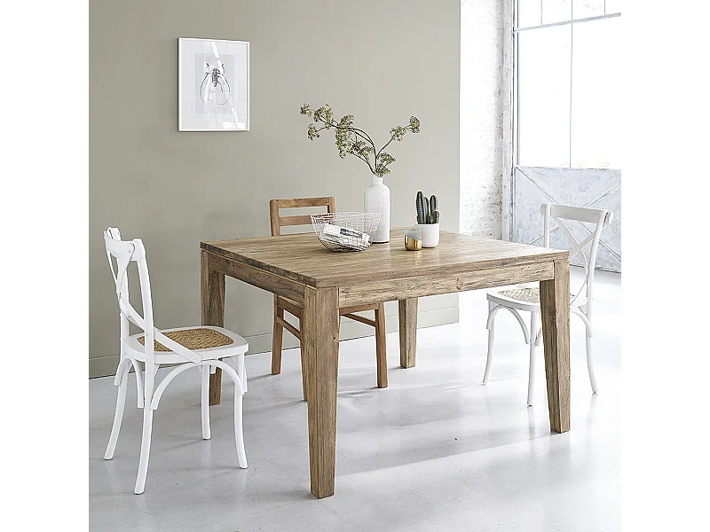 Tavolo in teak riciclato per 8-10 coperti