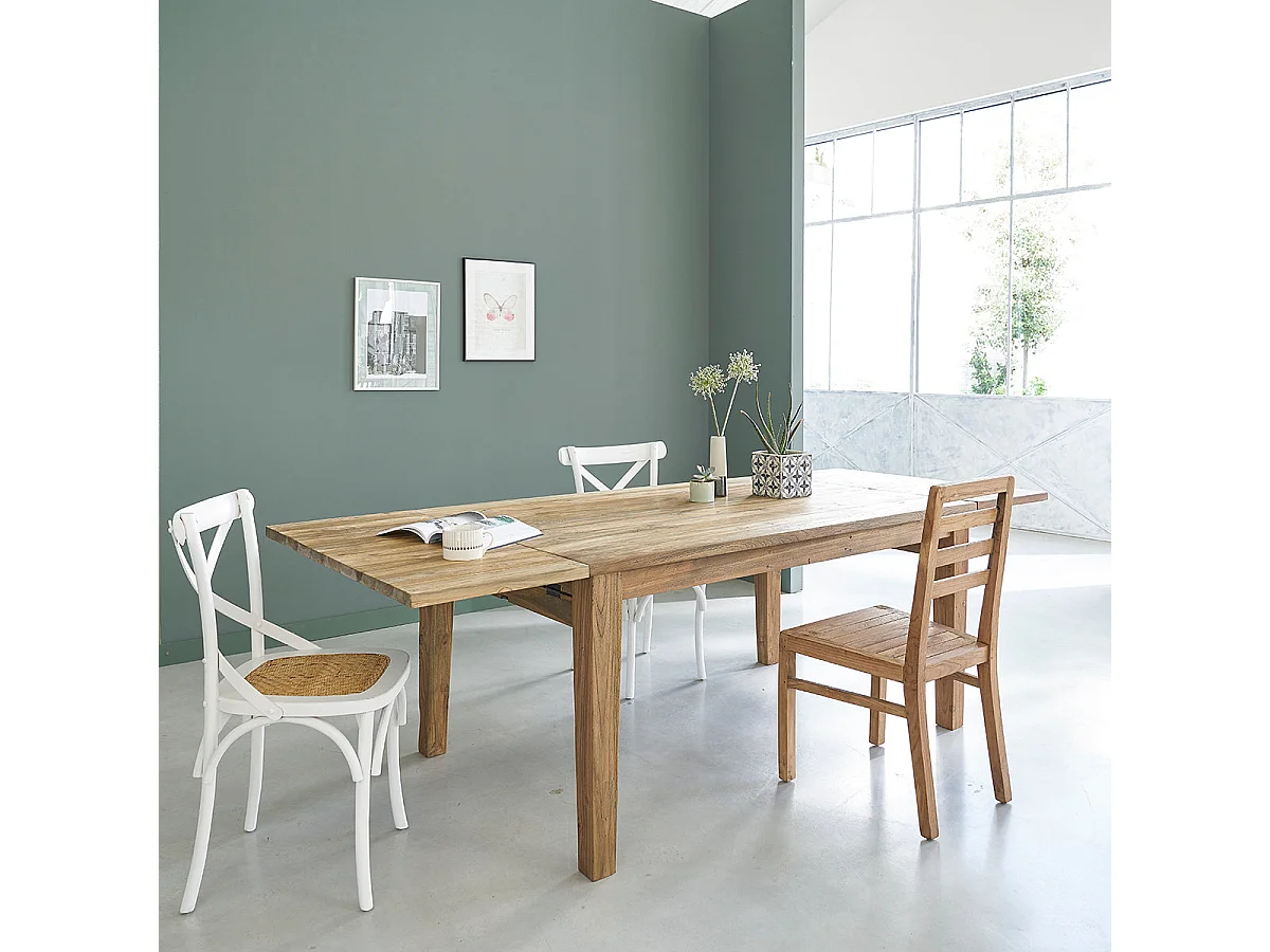 Tavolo in teak riciclato 12 coperti