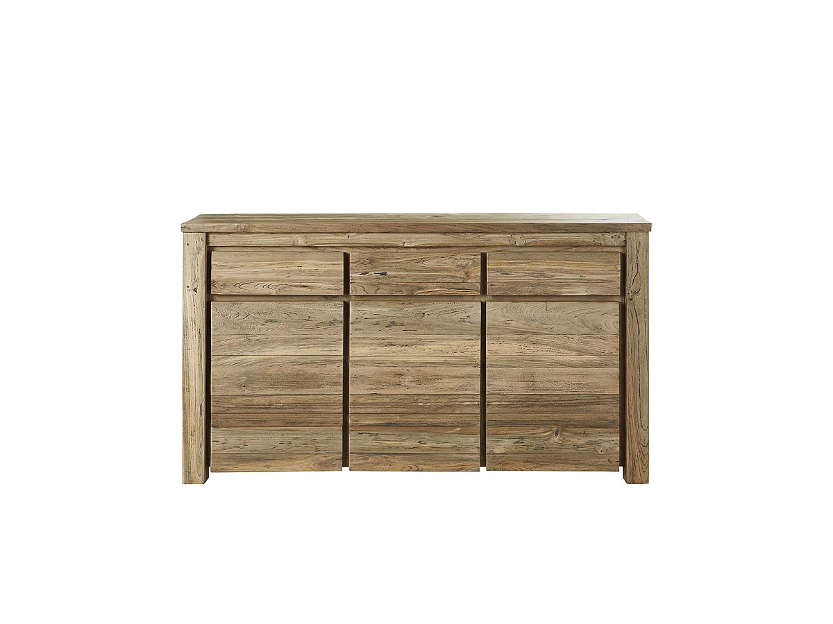 Buffet en bois de teck recyclé 160 cm
