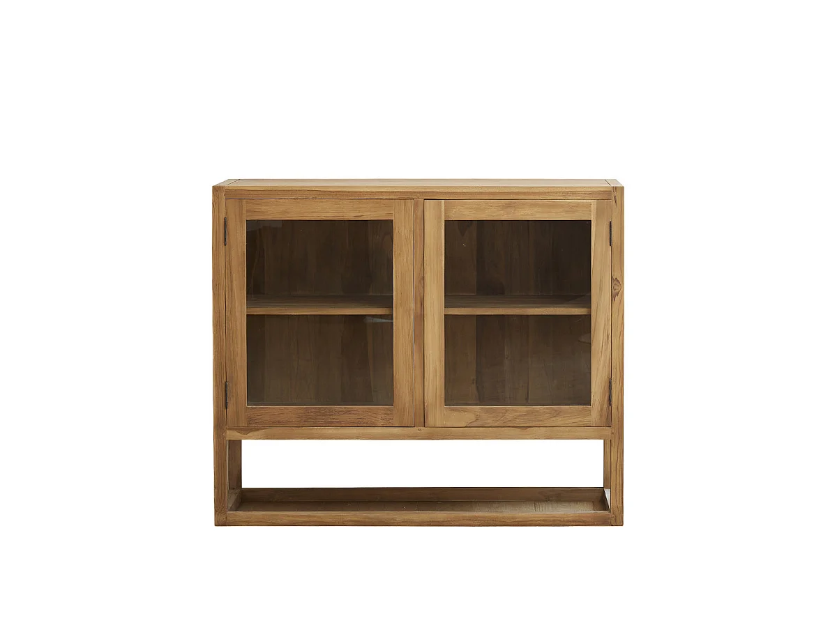 Buffet en teck massif 120 cm 2 portes