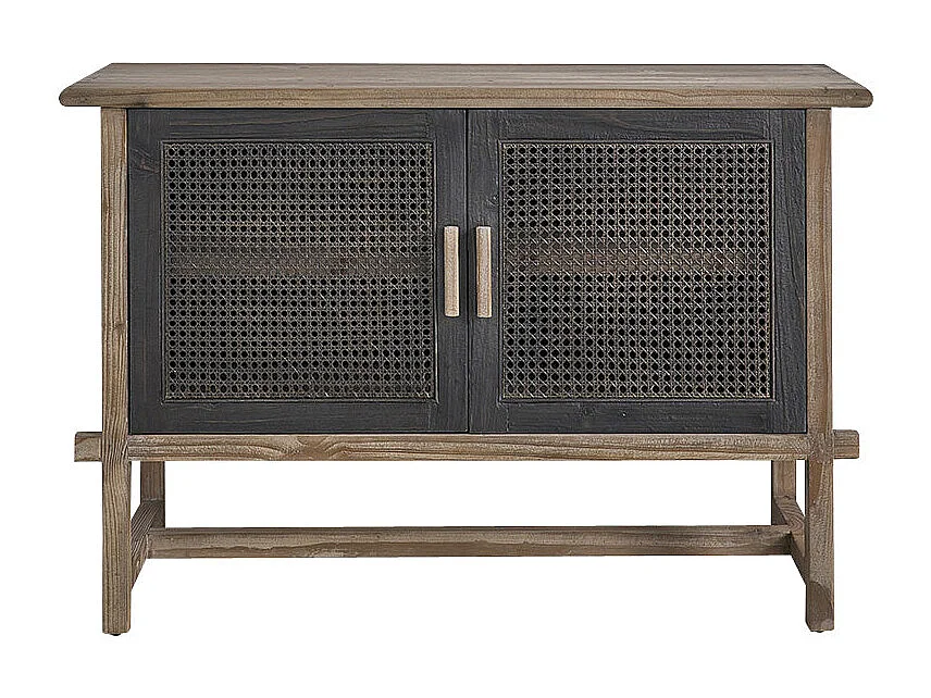Buffet en bois recyclé massif 120 cm