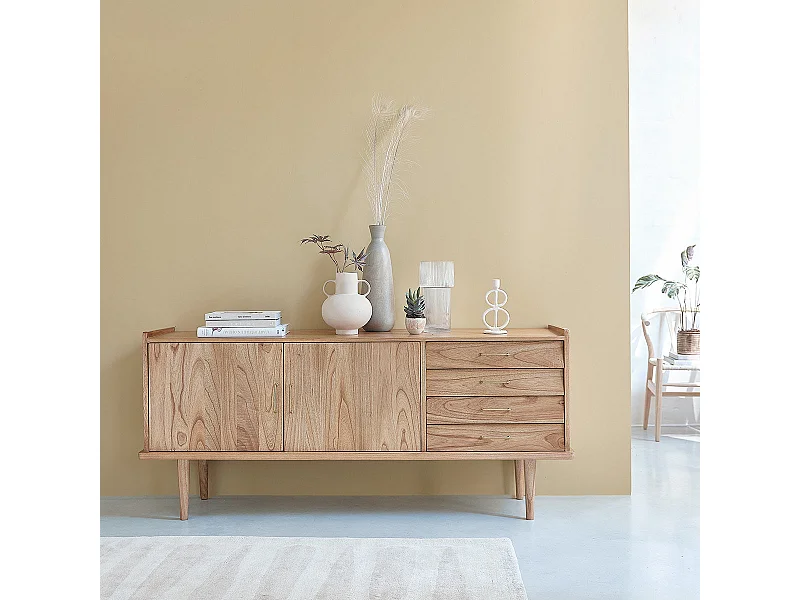 Buffet in mindi massello 175 cm