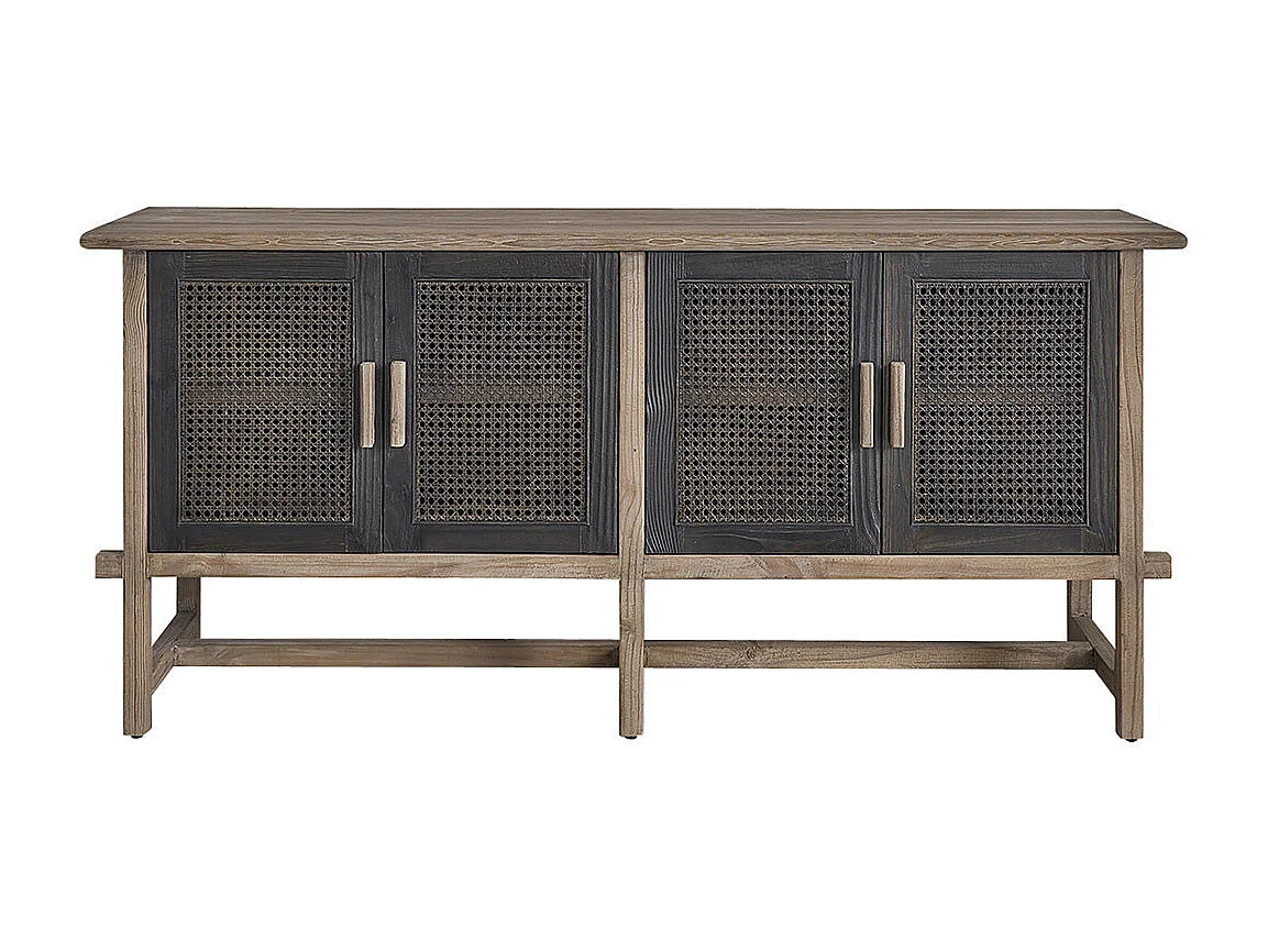 Buffet in pino massello riciclato 173 cm