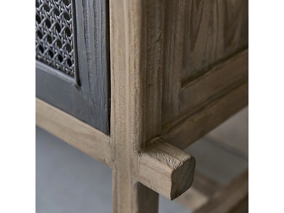 Buffet in pino massello riciclato 173 cm