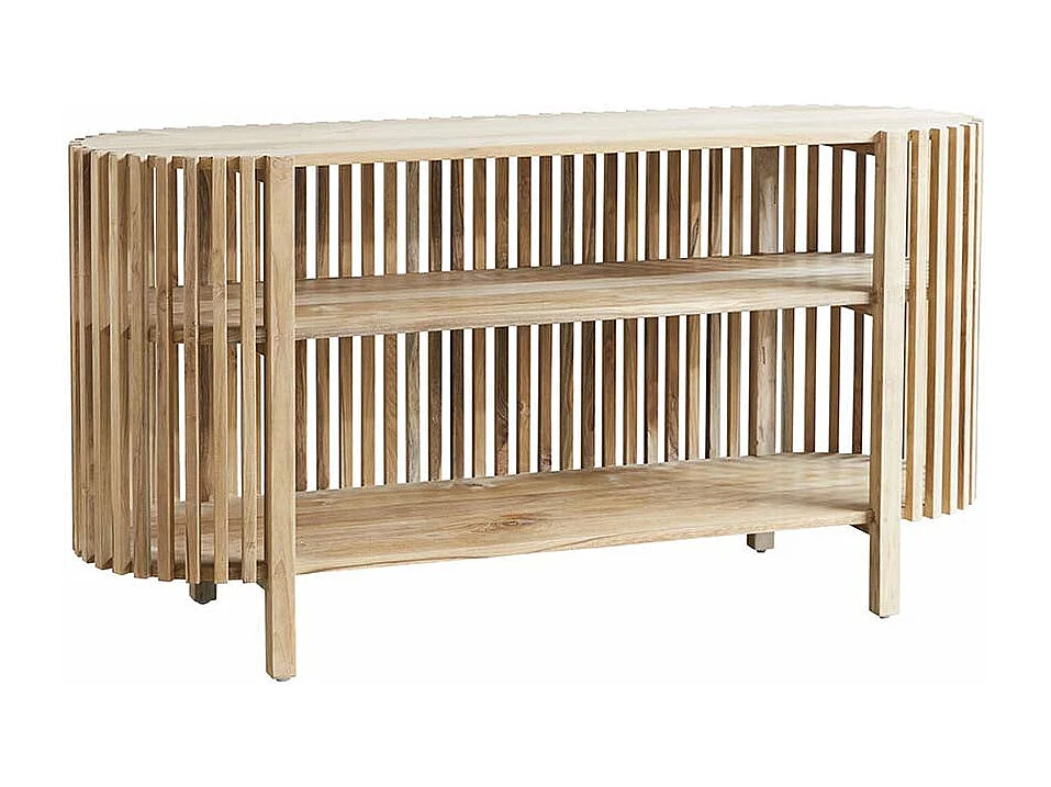 Buffet en bois teck massif 160 cm