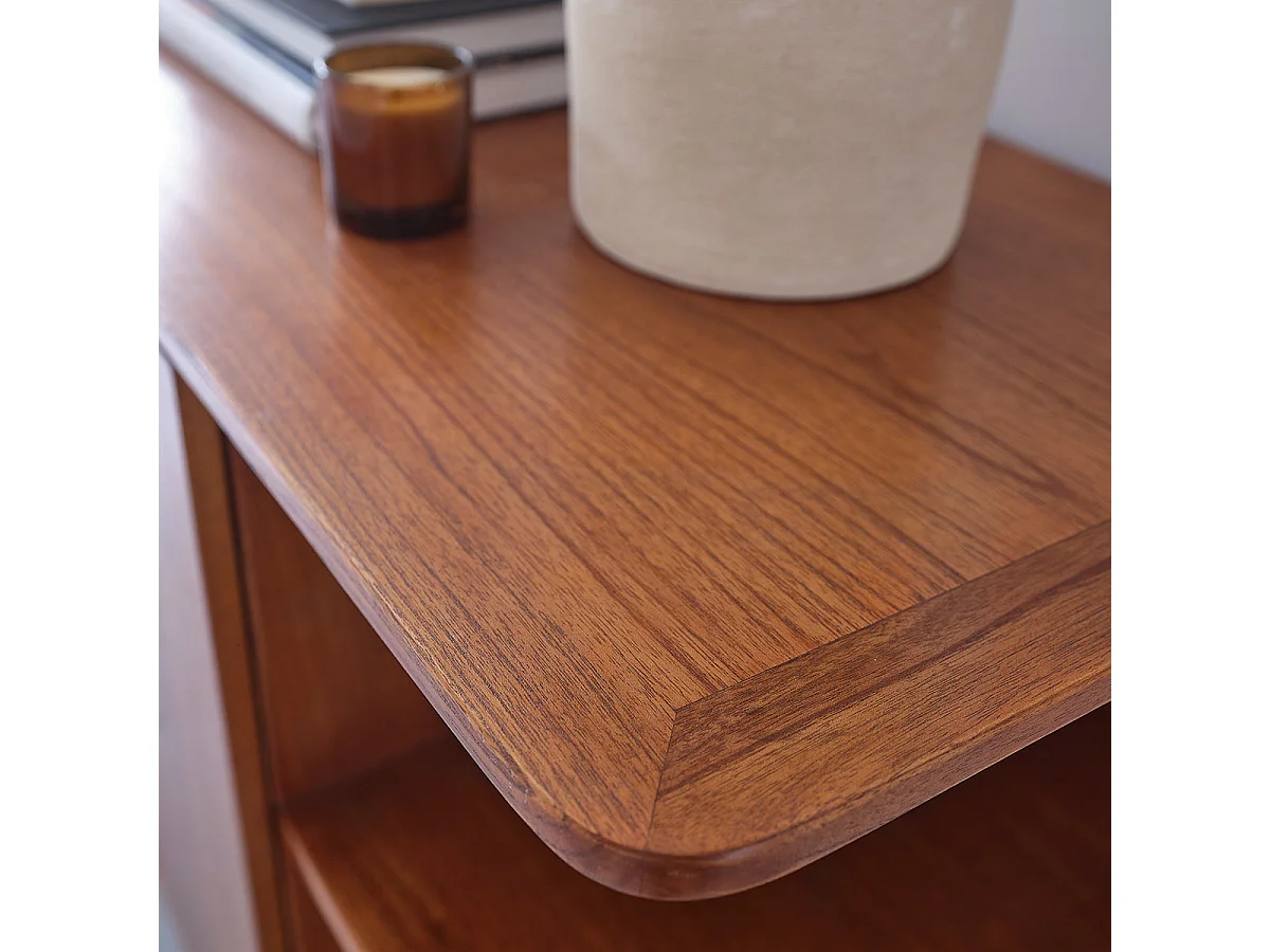 Buffet vintage 2 portes en mindi massif