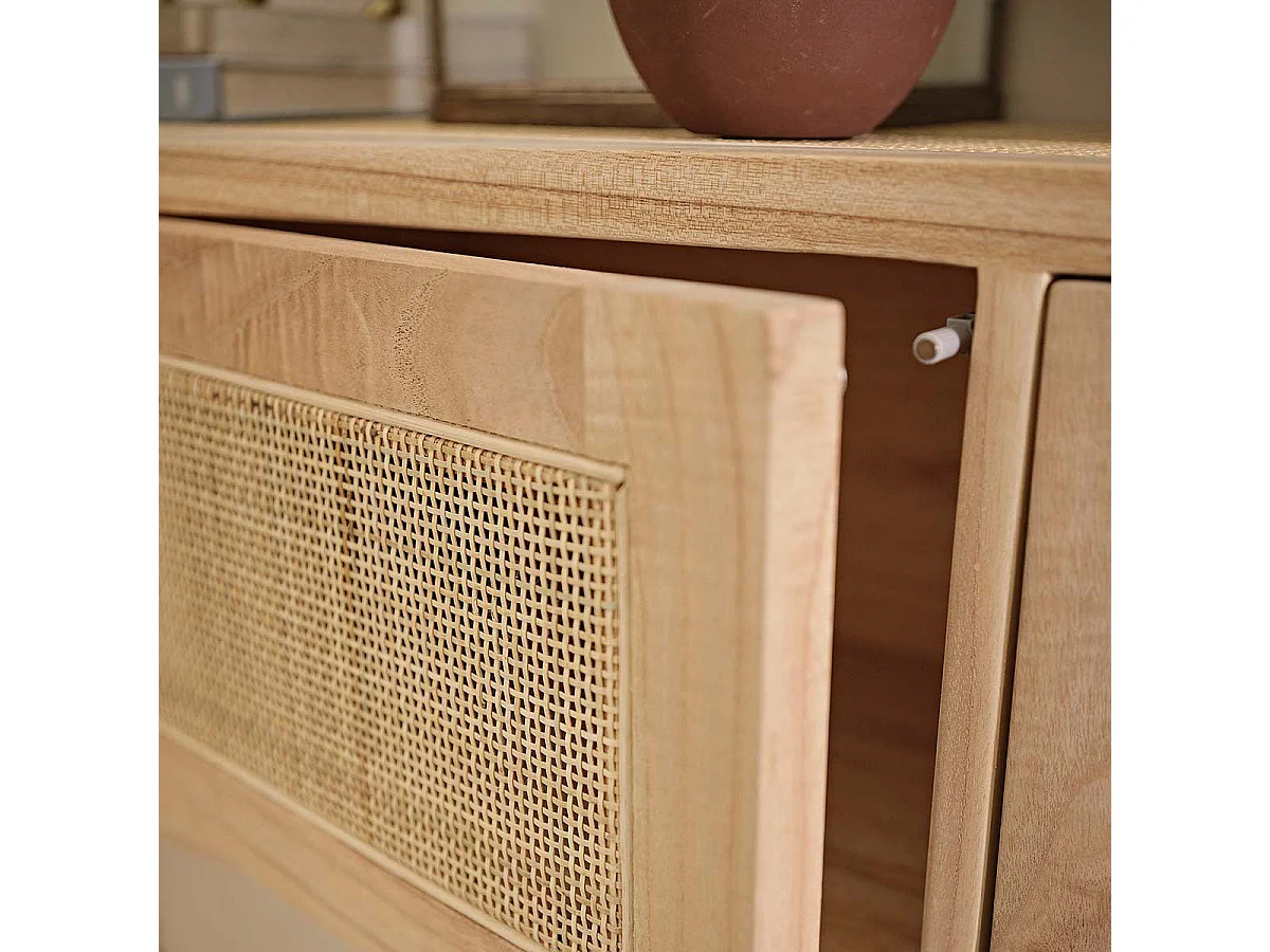 Buffet en bois massif 190 cm
