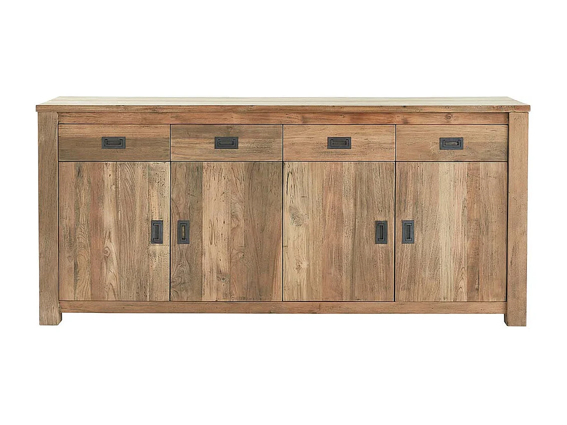 Buffet in teak riciclato massello 200 cm