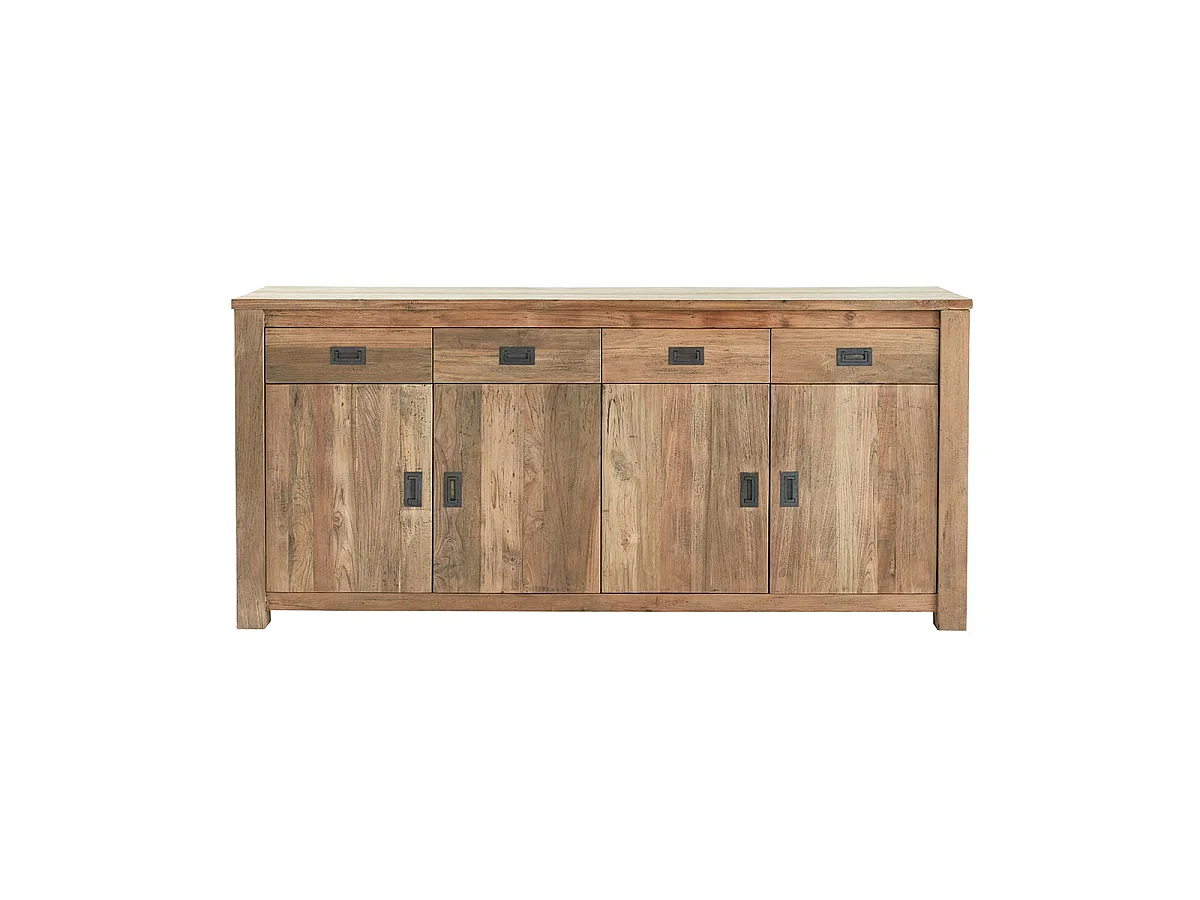 Sedia da giardino pieghevole in teak massello