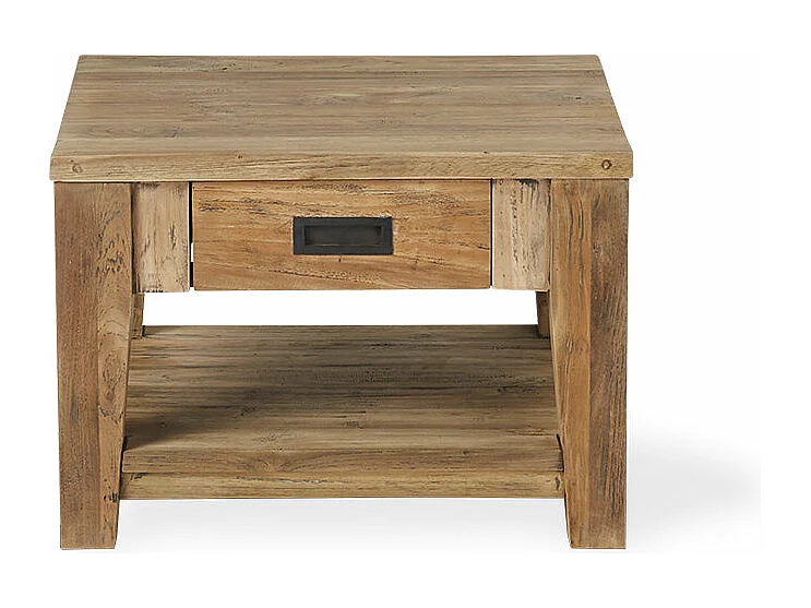 Tavolino in legno massello di teakriciclato