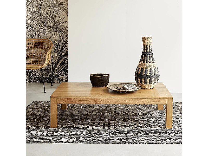 Mesa de centro de madera de mindy