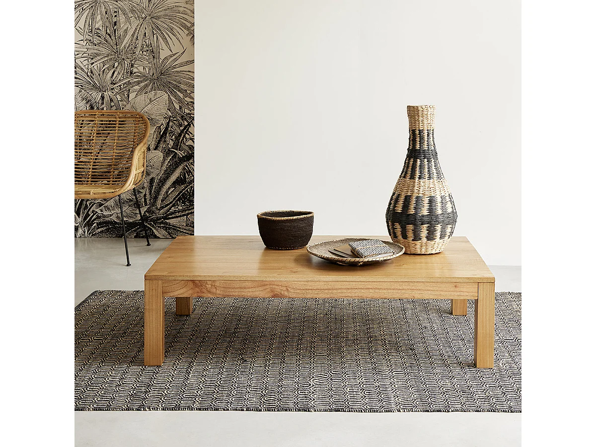 Mesa de centro de madera de mindy