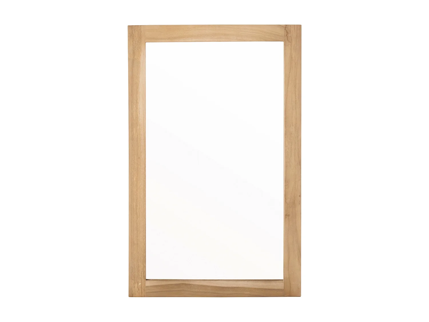 Espejo rectangular maciza de mindi 50x80 cm