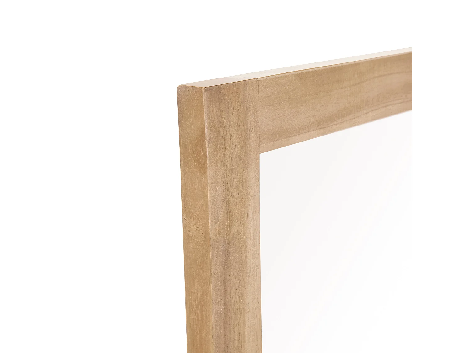 Specchio rettangolare in teak massello 50x80 cm