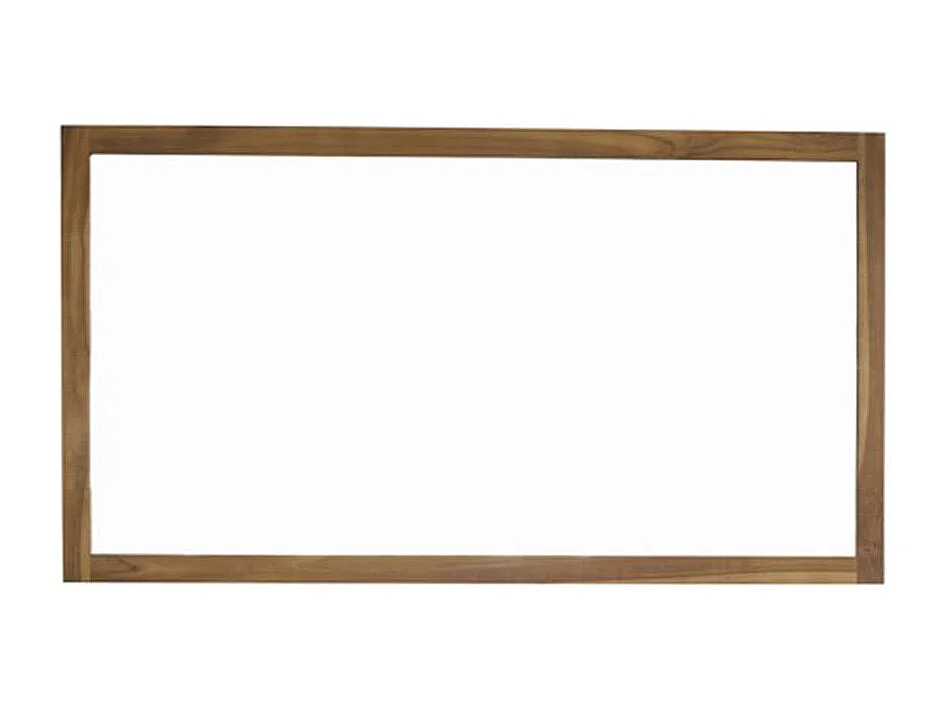 Miroir en teck massif rectangulaire 145x80 cm