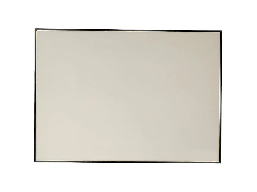 Espejo rectangular de metal