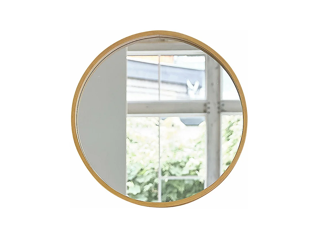 Espejo de madera de roble maciza