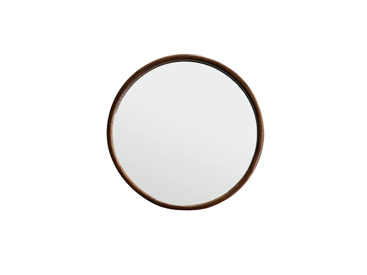 Miroir en bois massif 50 cm