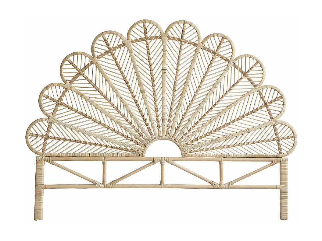 Testiera in rattan 180 cm