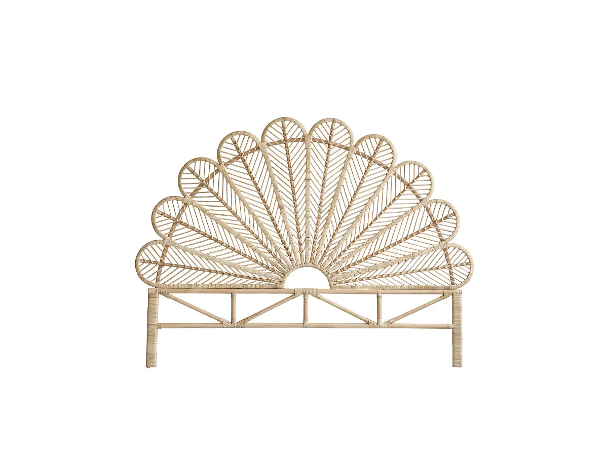 Testiera in rattan L180