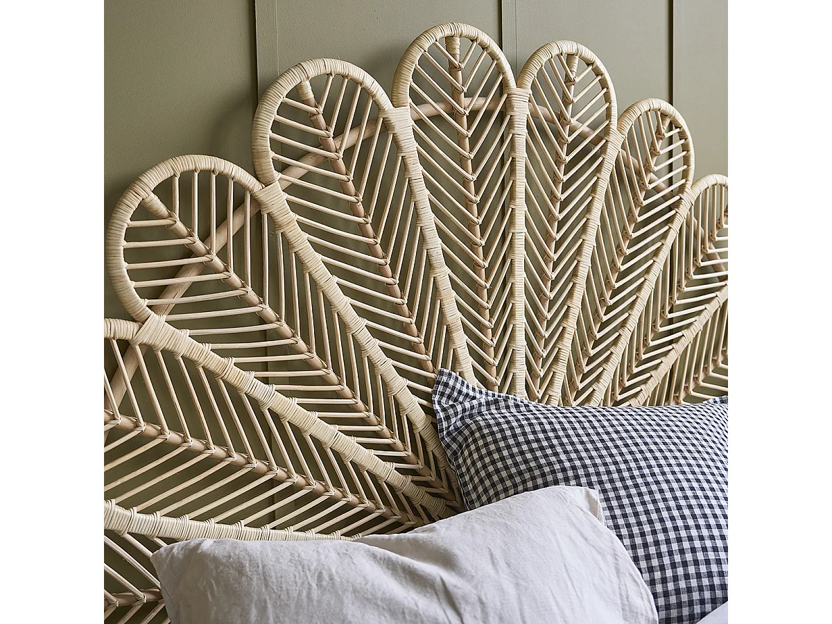 Testiera in rattan L180