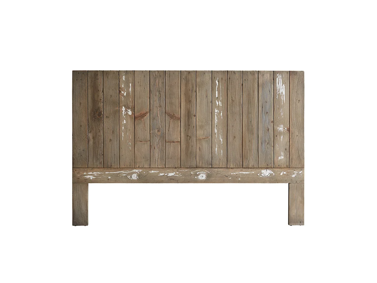 Tête de lit en bois recyclé massif 160 cm